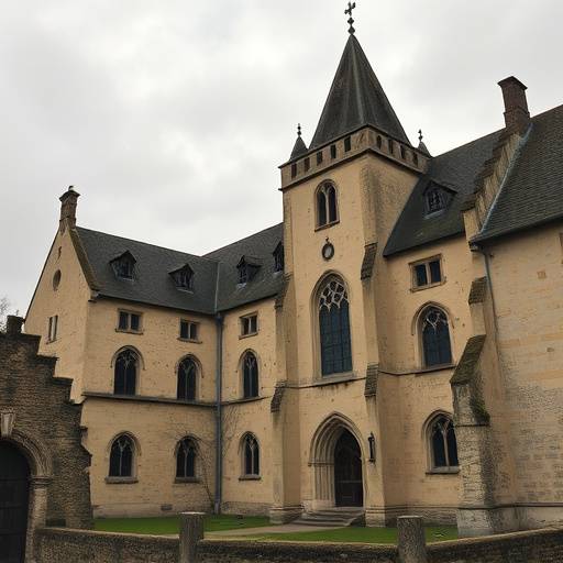 Une magnifique abbaye médiévale en Bourgogne, idéale pour les reconstitutions historiques.